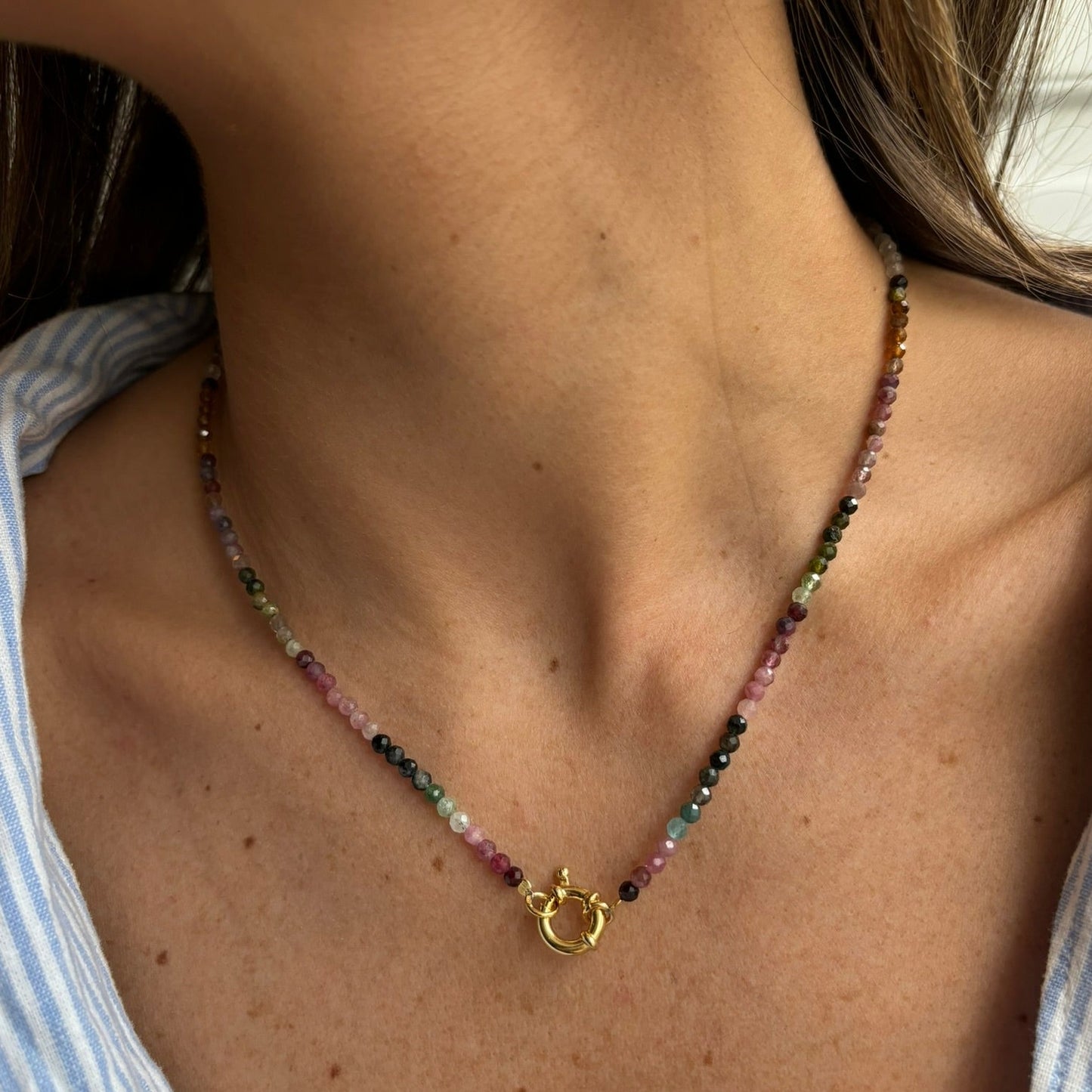 COLLAR CASTOR TURMALINA