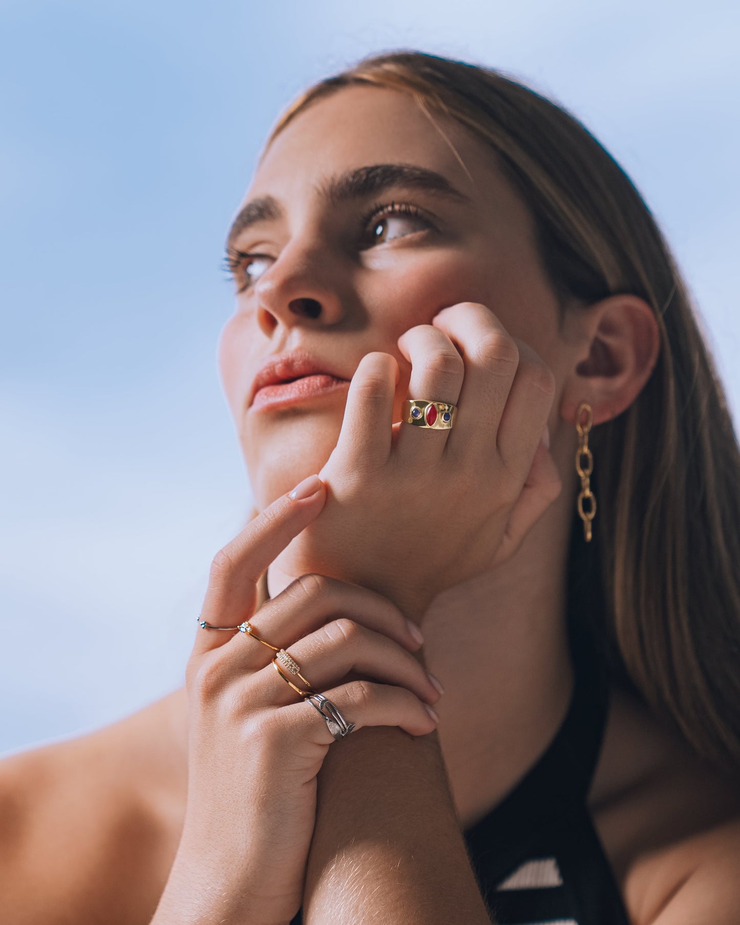 PENDIENTES GAIA PLATA