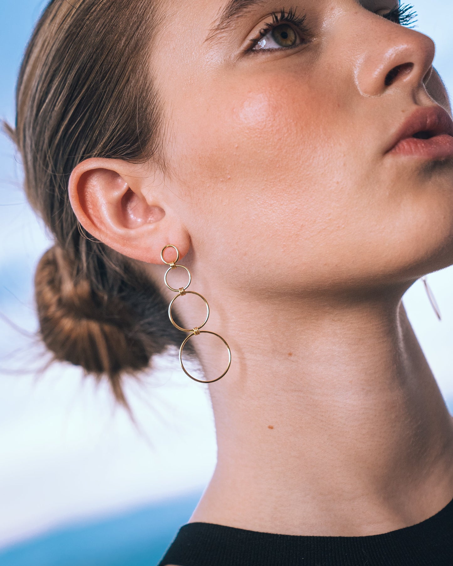 PENDIENTES HERA ORO