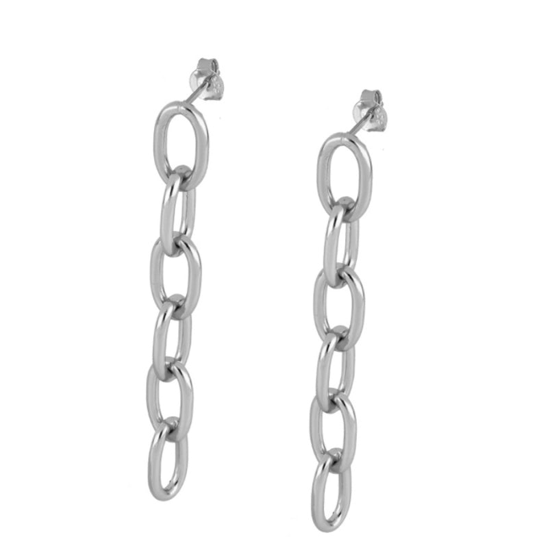 PENDIENTES GAIA PLATA