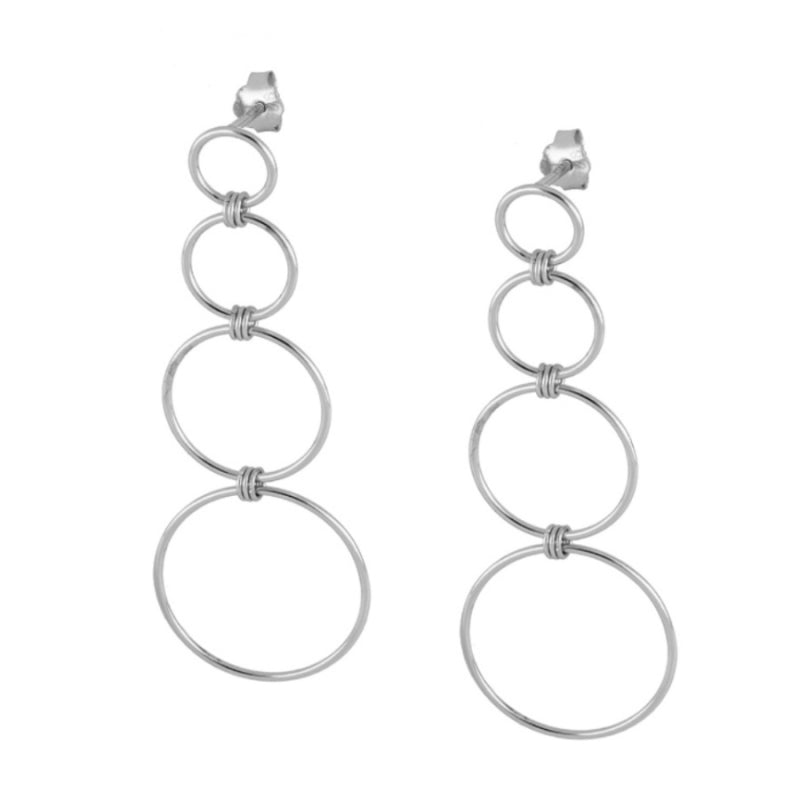 PENDIENTES HERA PLATA