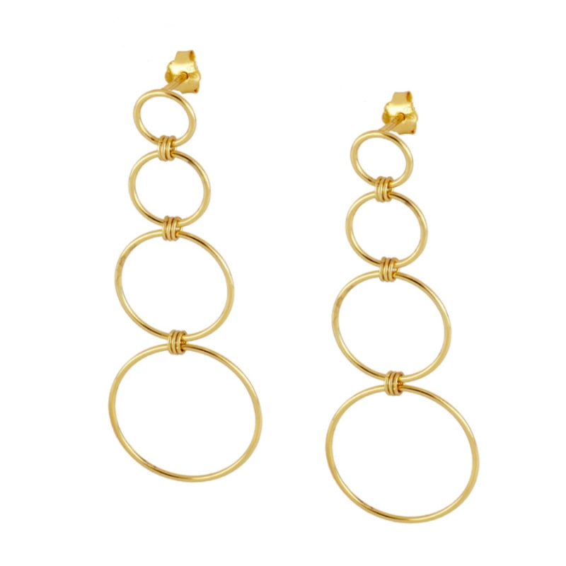 PENDIENTES HERA ORO