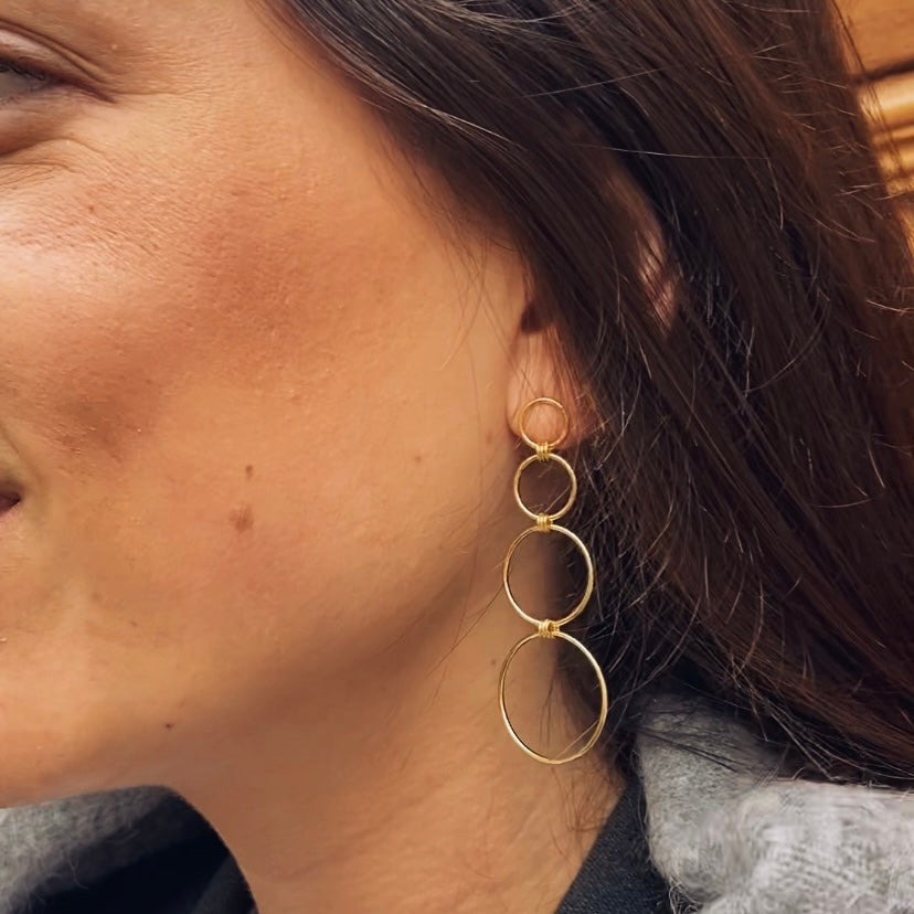 PENDIENTES HERA ORO