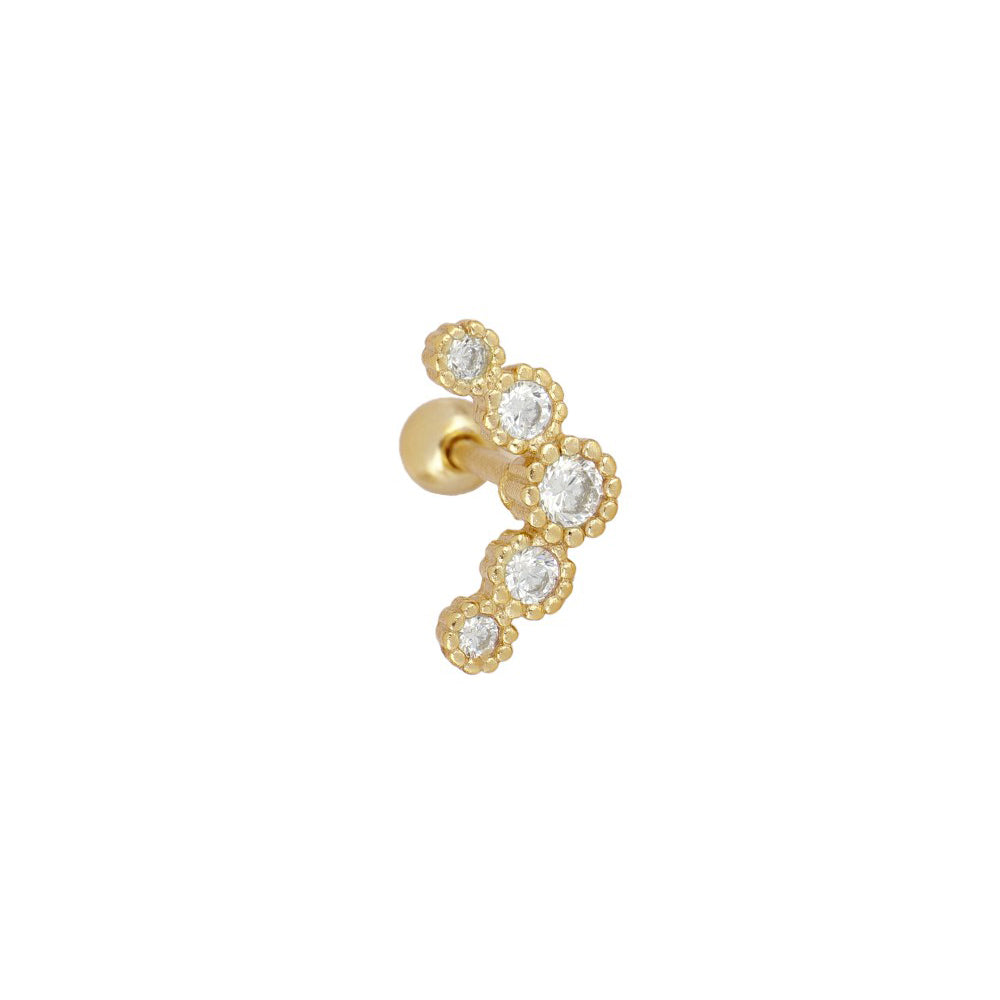 PIERCING TREPADOR ECLIPSE ORO