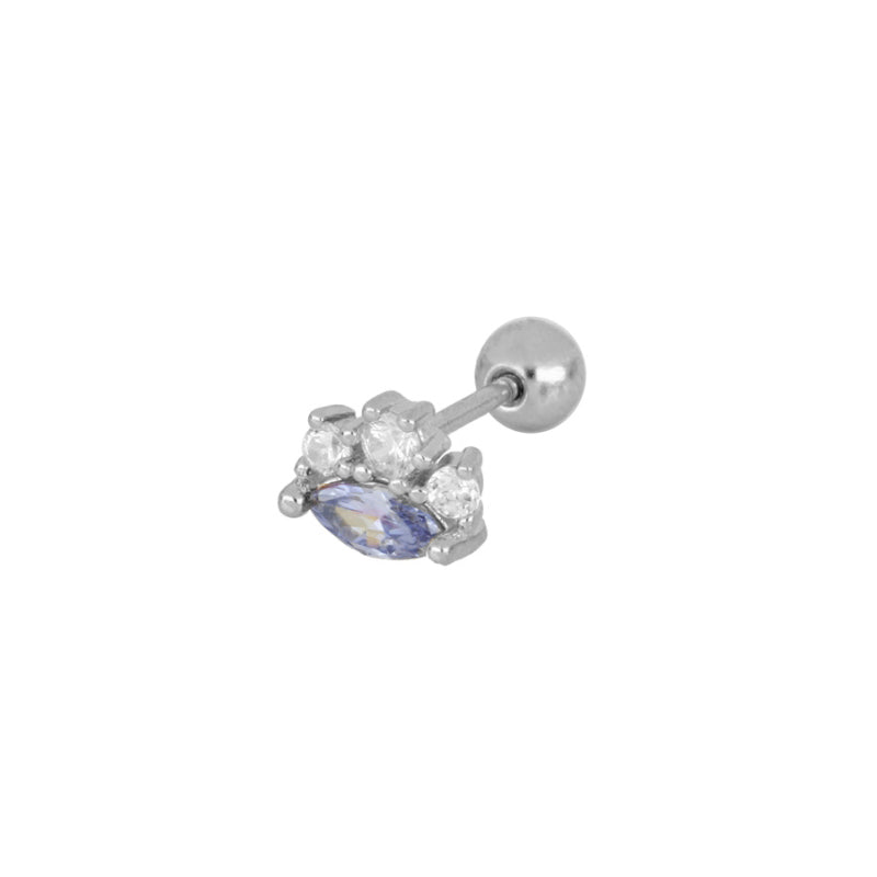 PIERCING CIELO PLATA