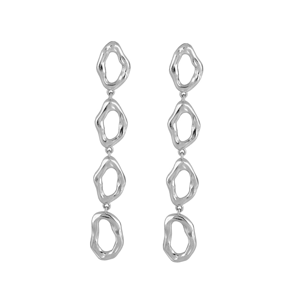 PENDIENTES NIMBO PLATA