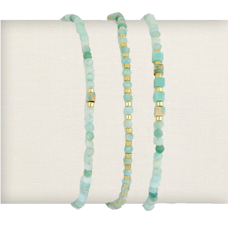 PULSERA AMAZONITA