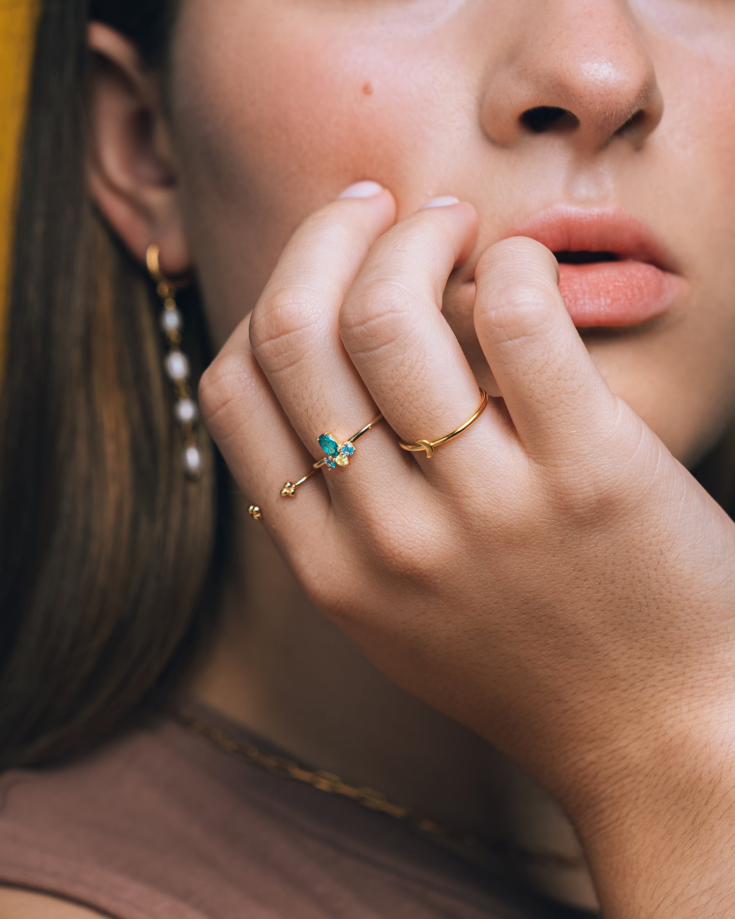 ANILLO MOON ORO