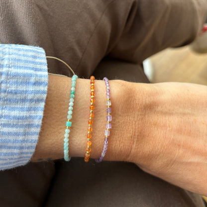 PULSERA AMATISTA