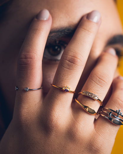 ANILLO MOON PLATA